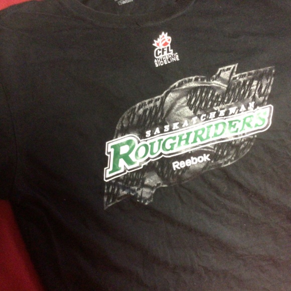 CFL SASKATCHEWAN ROUGH RIDERS tshirt - Picture 2 of 2